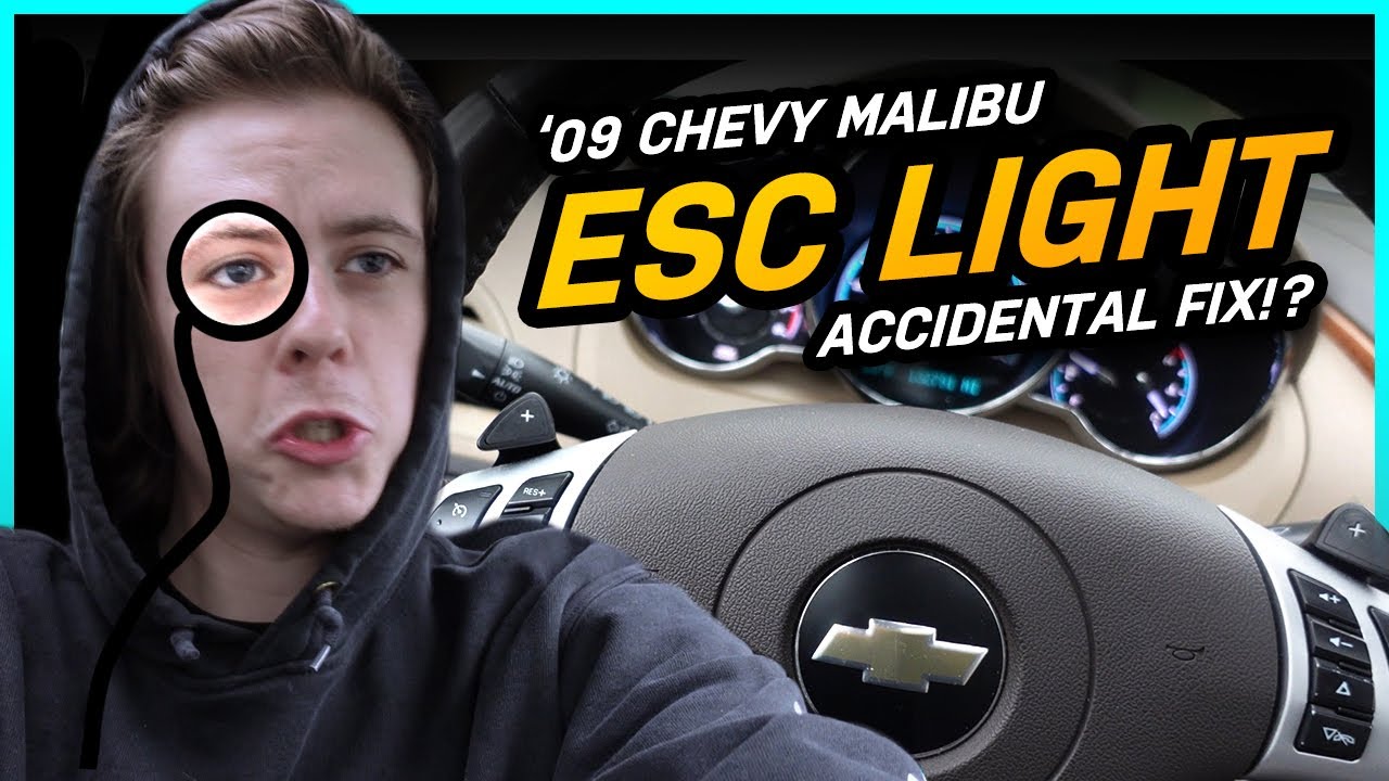 Chevy Malibu Esc Light How to Fix it