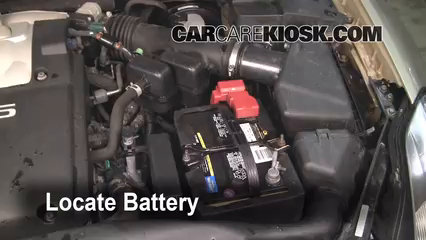How to Change a Battery in a 2005 Nissan Maxima
