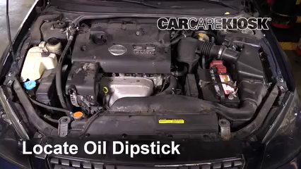 How to Check Your Engine Oil in a 2005 Nissan Altima 2 5